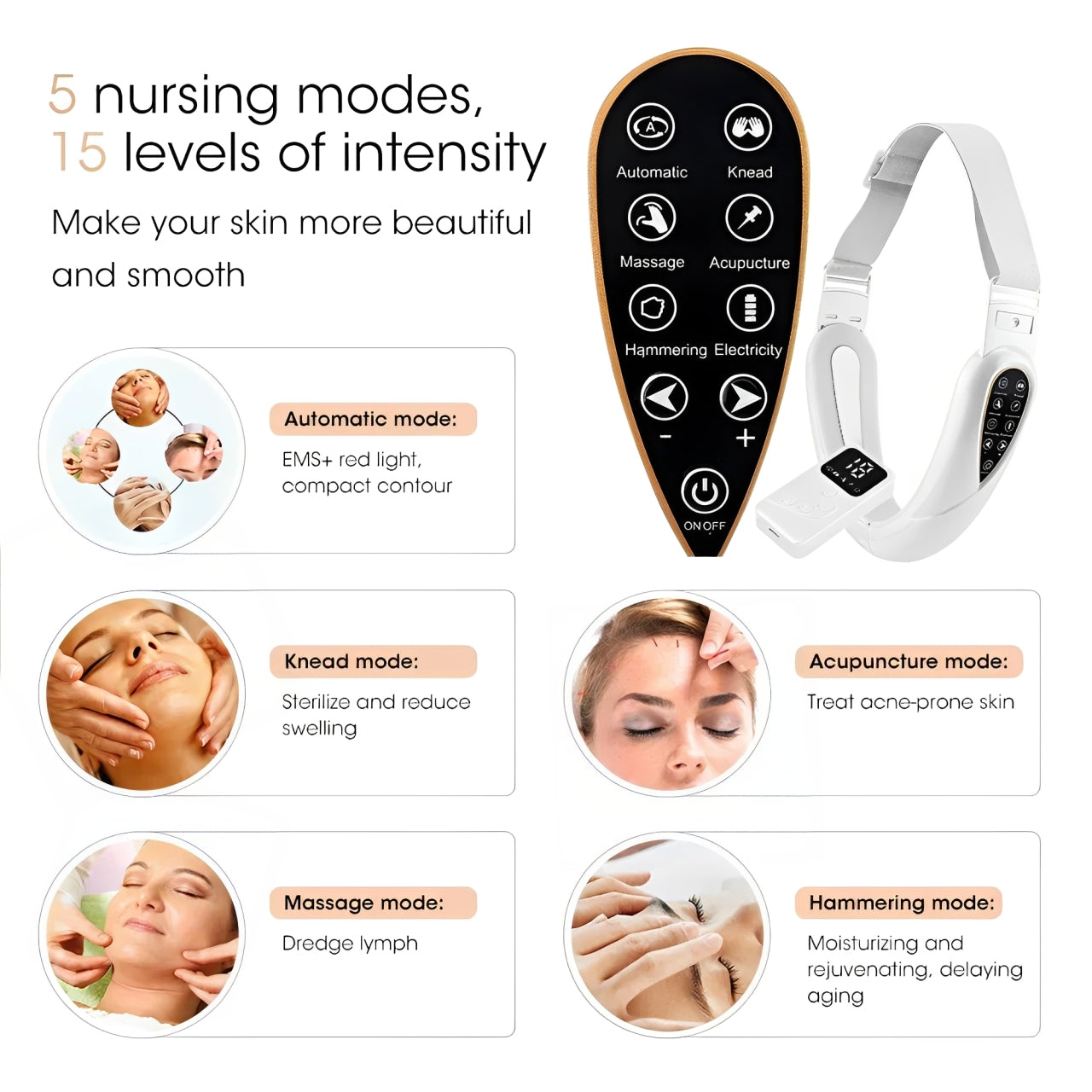 4-in-1 Face Massager