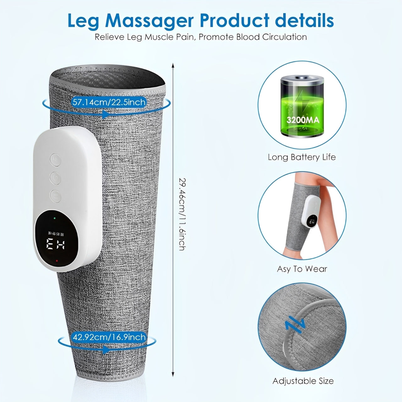 Heated Calf Massager