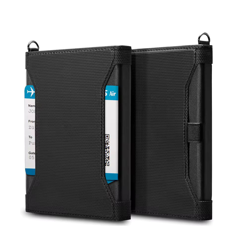 RFID Travel Wallet - Passport Holder & Travel Organizer