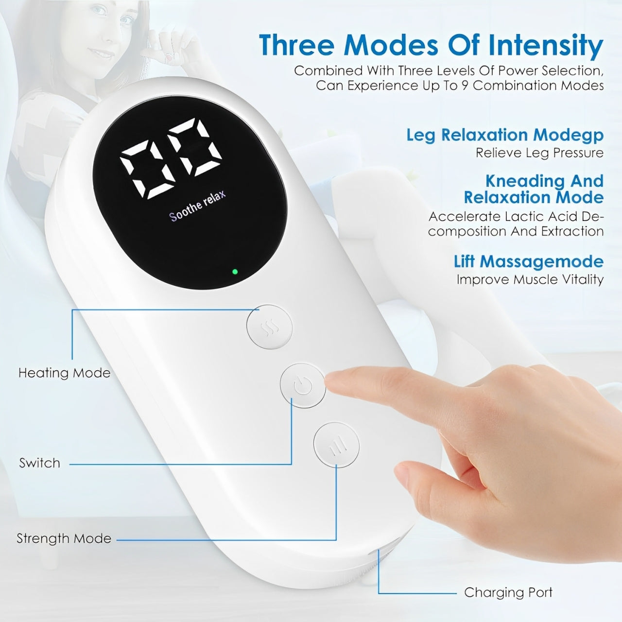 Heated Calf Massager