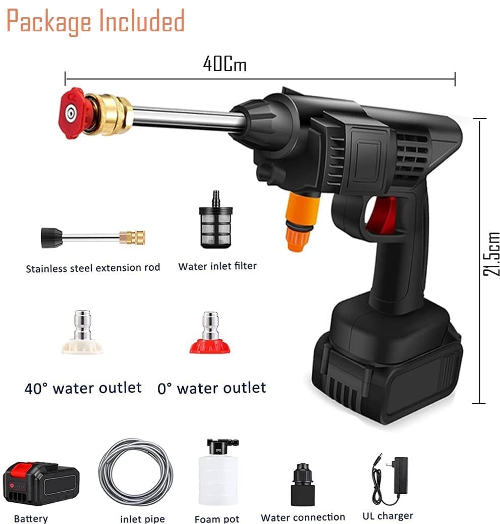 Portable 48V Pressure Washer