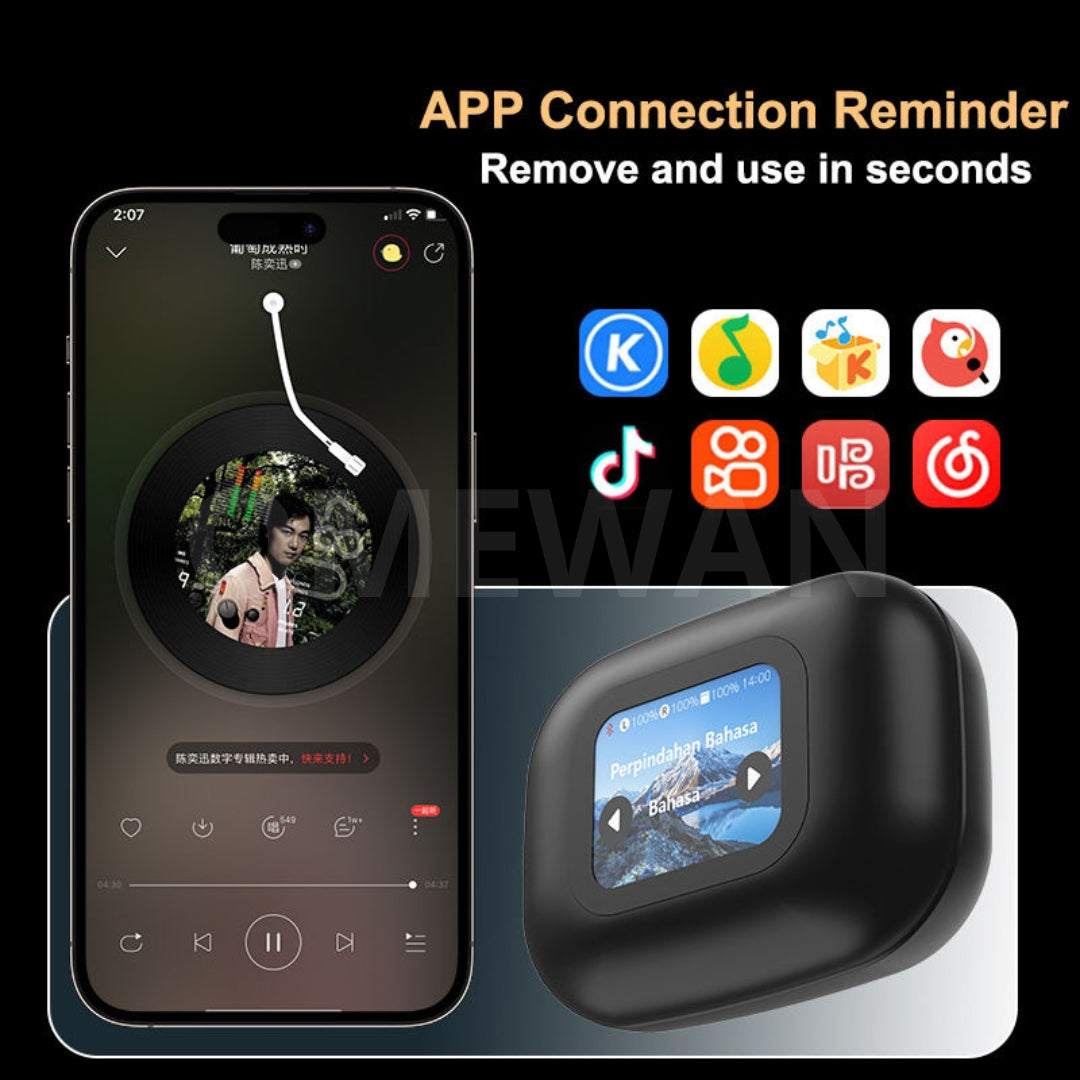 Ohrhörer mit KI-Übersetzer