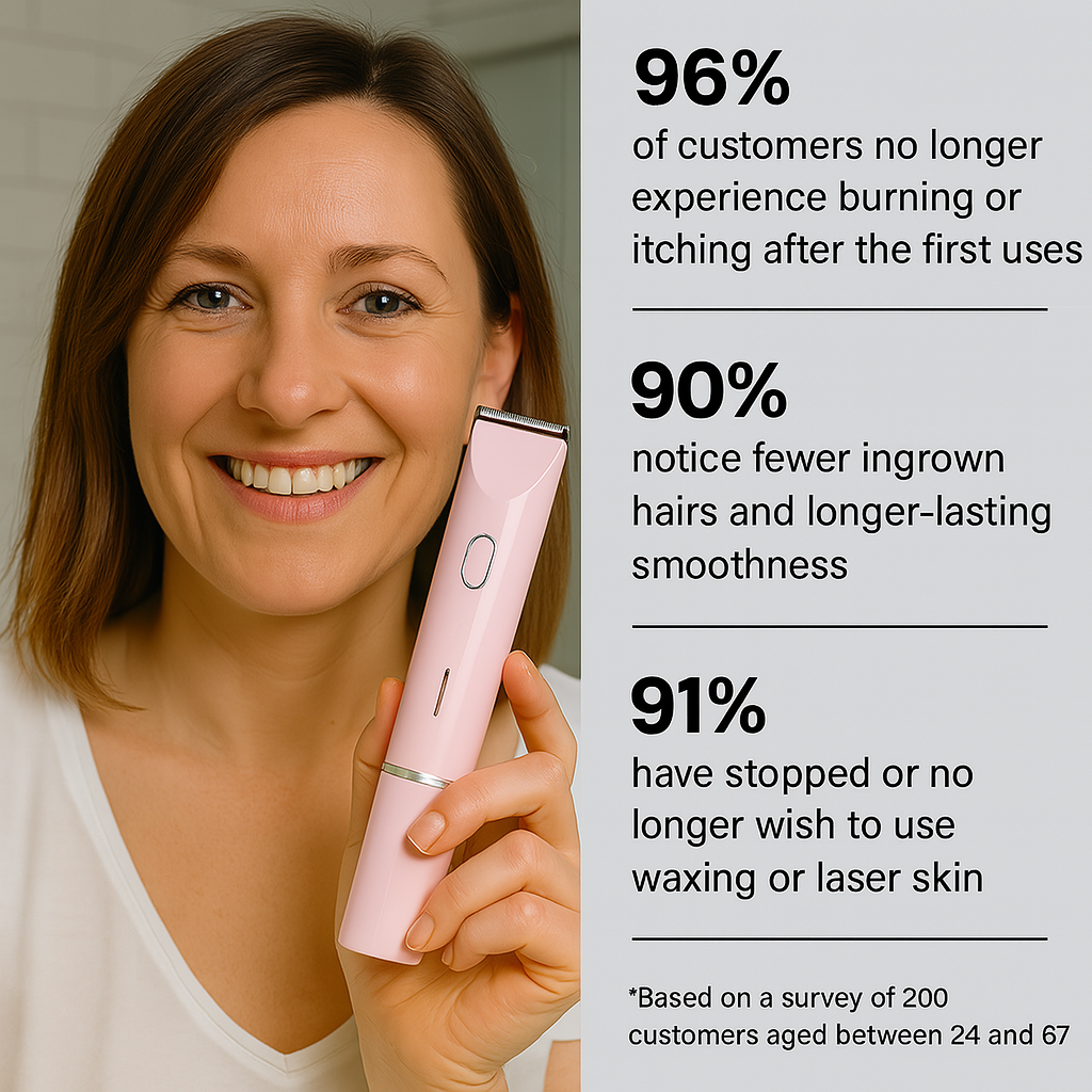 2-in-1 Electric Trimmer for Women