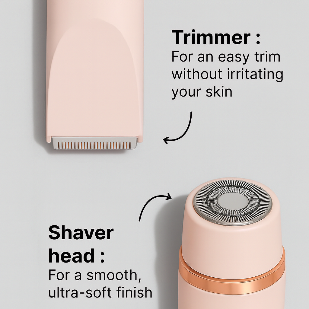 2-in-1 Electric Trimmer for Women