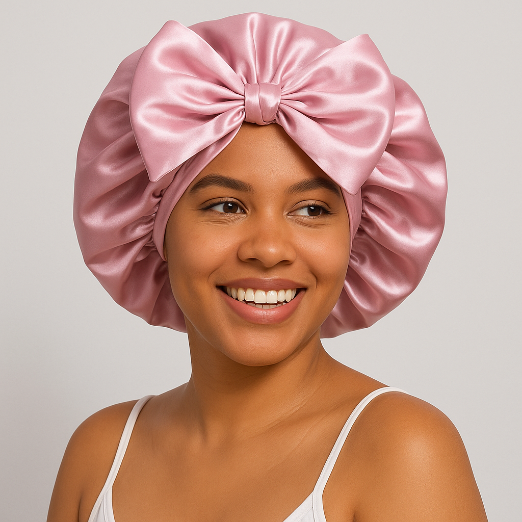 100% Pure Silk Hair Protection Bonnet