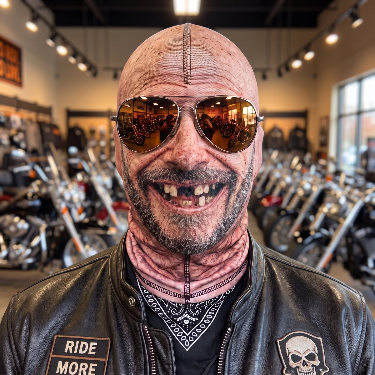 Gramps Mask™ by Omewan Biker Balaclava