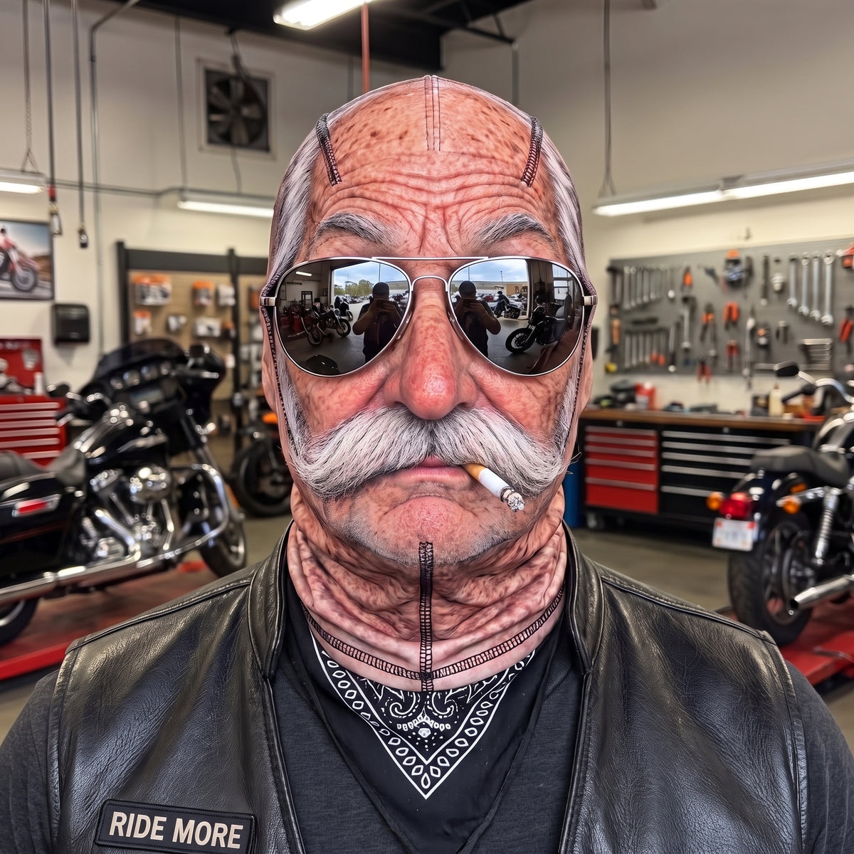 Gramps Mask™ by Omewan Biker Balaclava