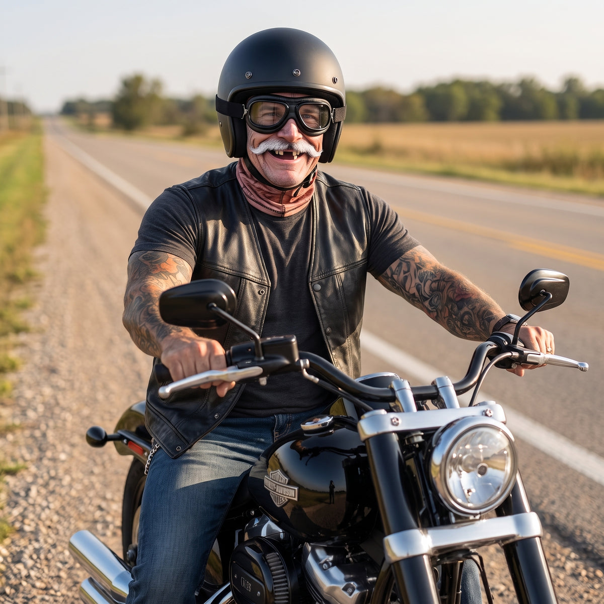 Gramps Mask™ by Omewan Biker Balaclava