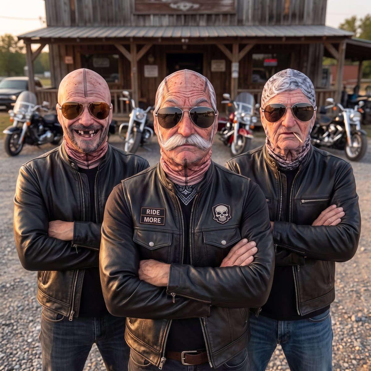 Gramps Mask™ by Omewan Biker Balaclava