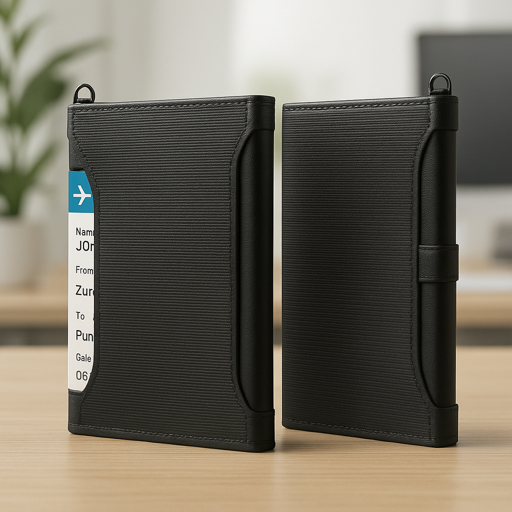 RFID Travel Wallet - Passport Holder & Travel Organizer