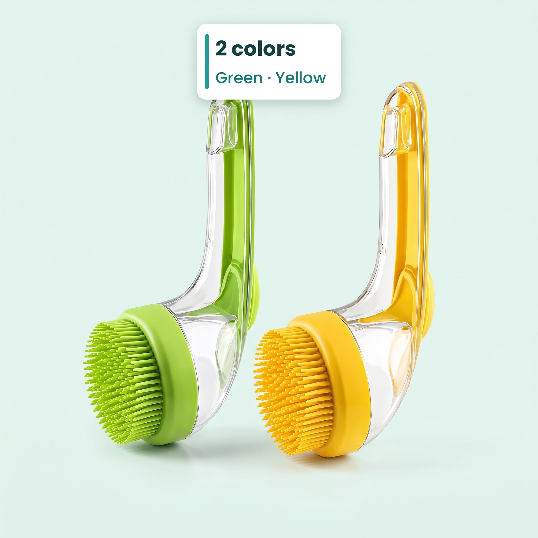 SudsyPaw™ by Omewan Shampoo Dispensing Pet Bath Brush