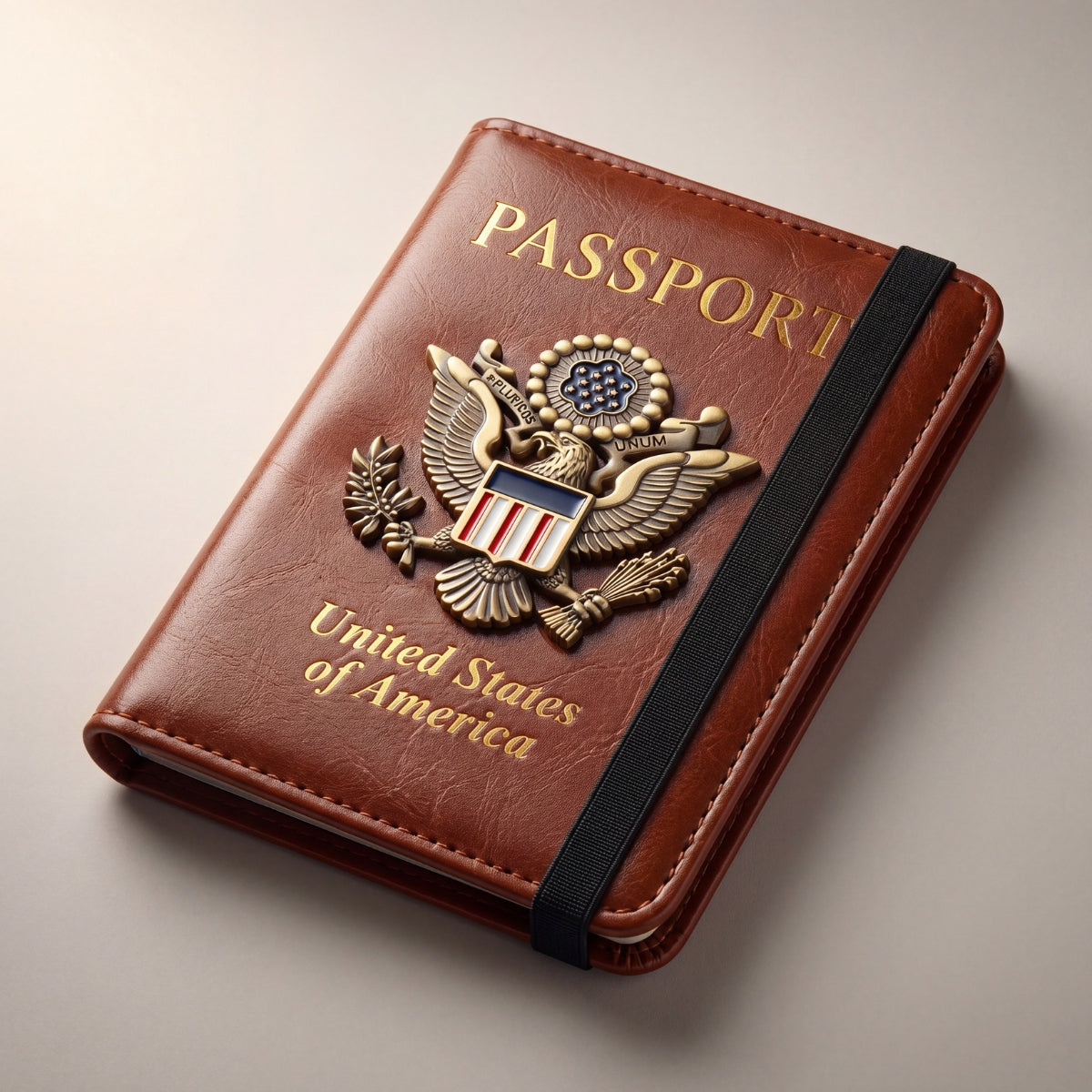 RFID Passport Cover — Premium Leather Travel Case