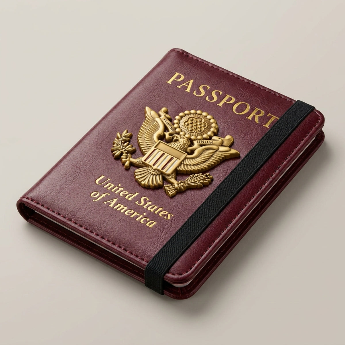 RFID Passport Cover — Premium Leather Travel Case