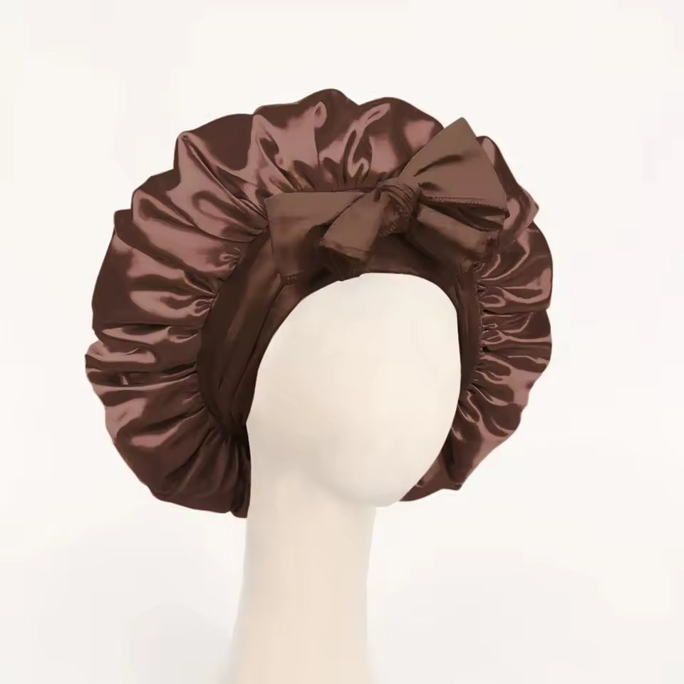 100% Pure Silk Hair Protection Bonnet