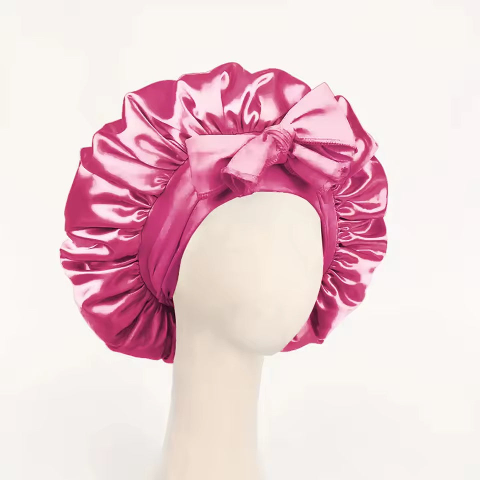 100% Pure Silk Hair Protection Bonnet