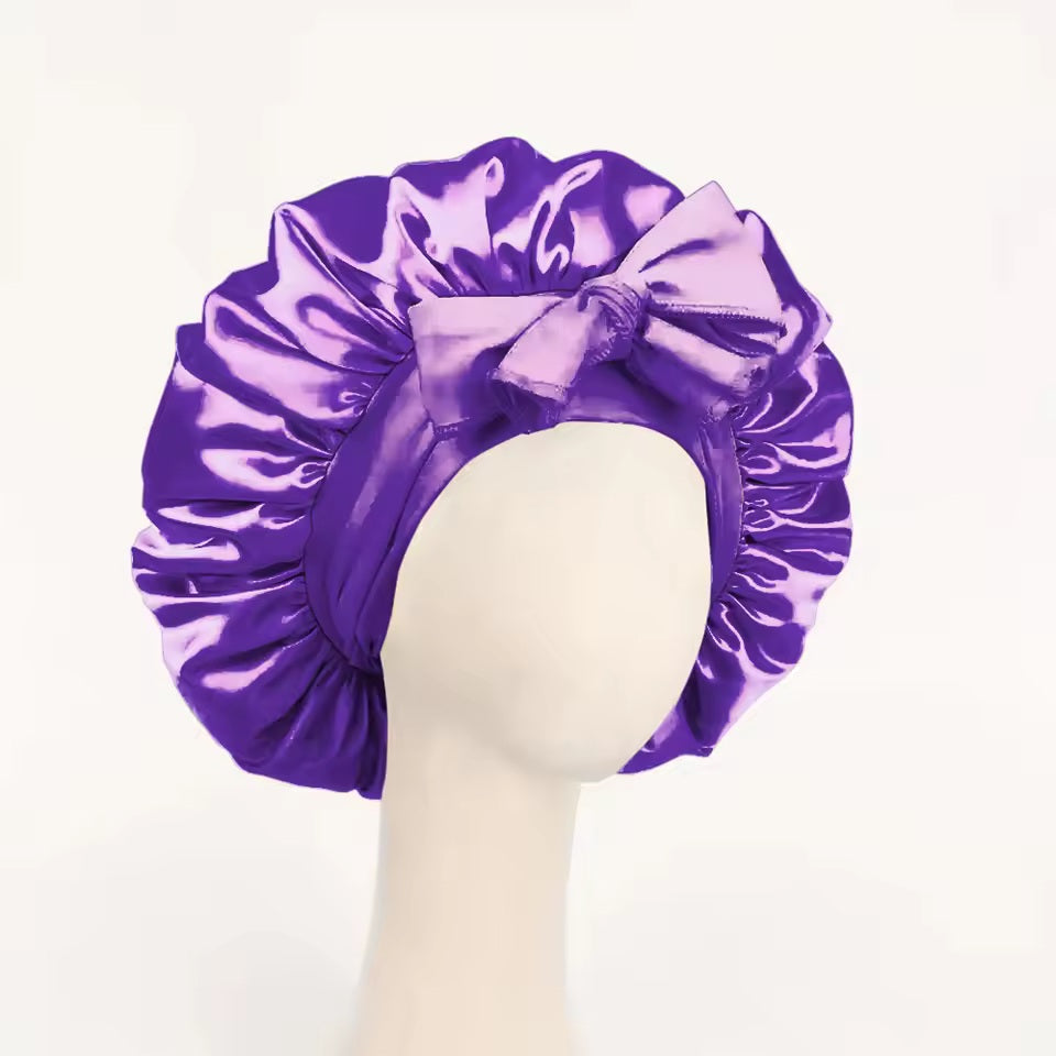 100% Pure Silk Hair Protection Bonnet