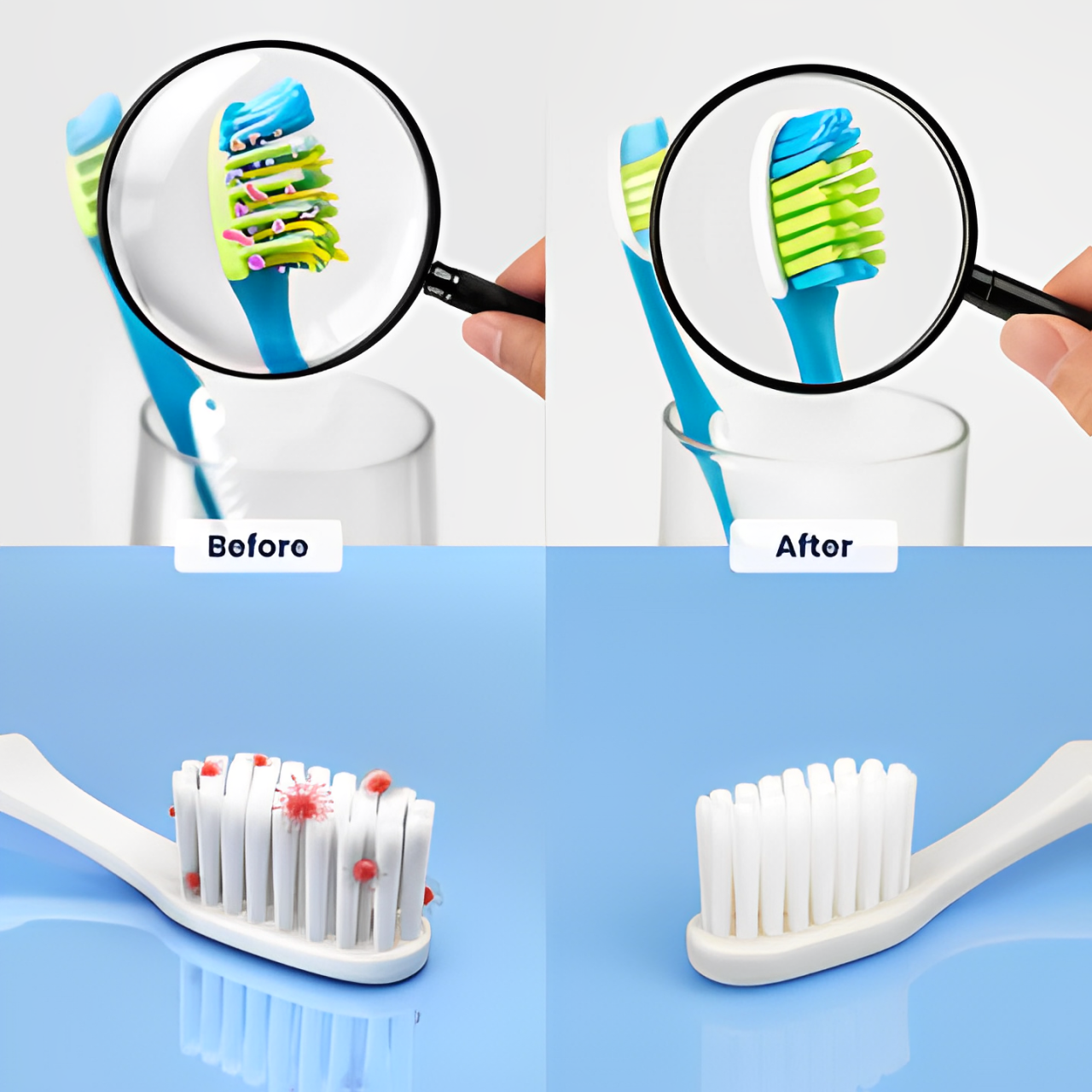 Advanced UVC Toothbrush Sterilizer