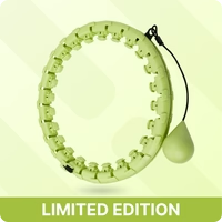 Adjustable Weighted Fitness Hoop