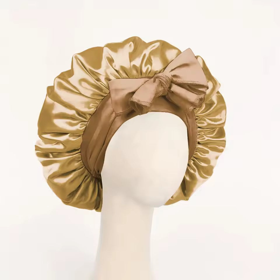 100% Pure Silk Hair Protection Bonnet