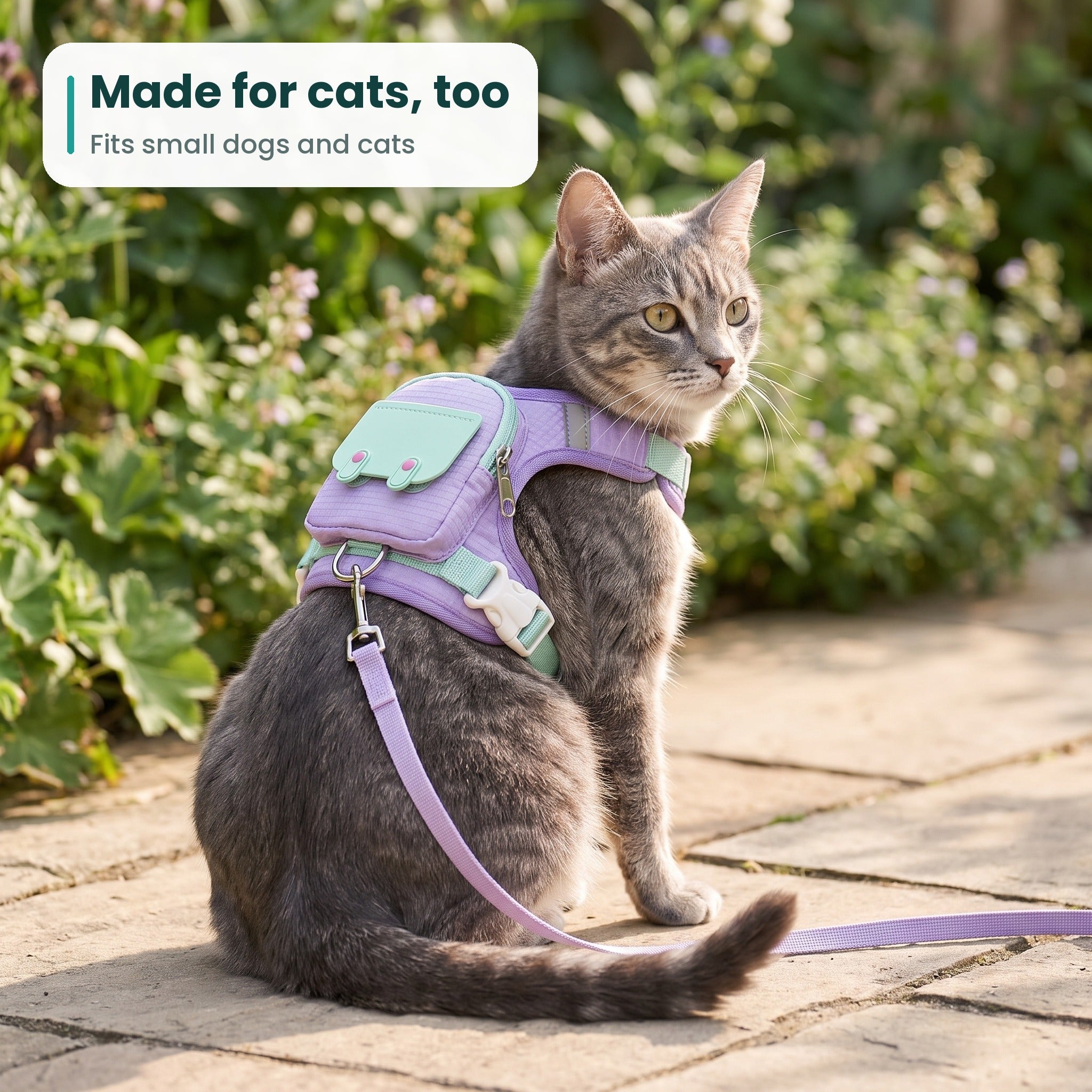 PupPocket™ by Omewan + 3-in-1 Backpack Harness