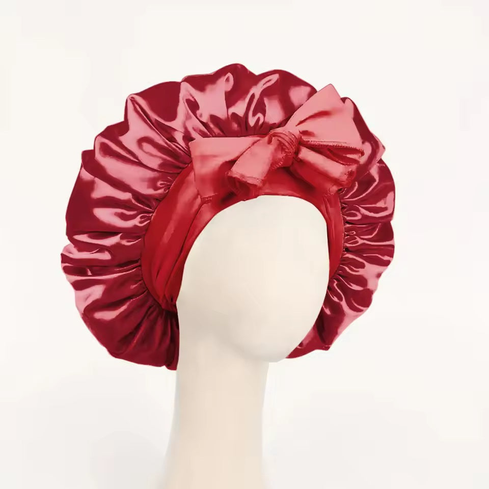 100% Pure Silk Hair Protection Bonnet